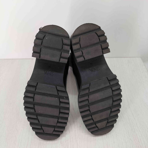 ザラ ZARA サイドゴアヒールブーツ レディース JPN:38