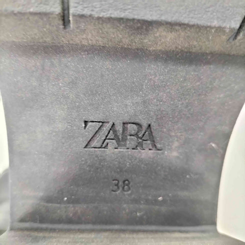 ザラ ZARA サイドゴアヒールブーツ レディース JPN:38
