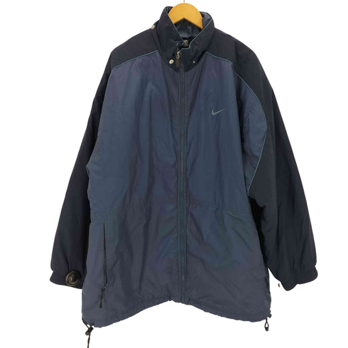 ナイキ NIKE 90s ナイロンリップストップ 中綿ロングジャケット メンズ import:XL