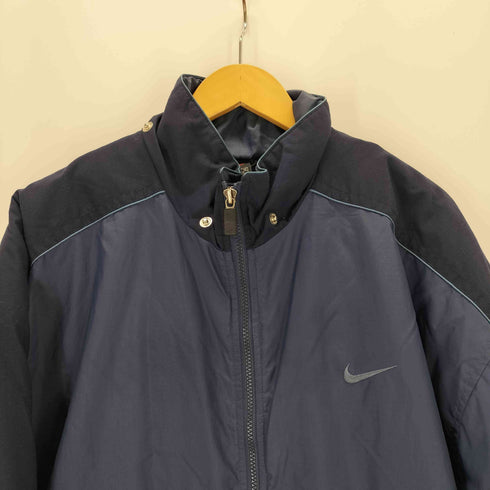 ナイキ NIKE 90s ナイロンリップストップ 中綿ロングジャケット メンズ import:XL