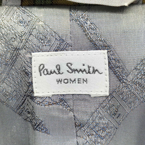 ポールスミス Paul Smith チェック 3B テーラード ジャケット レディース
