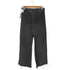 ザラ ZARA THE MARINE STRAIGHT ハイウエストストレートブラックワイドデニム レディース JPN:36