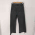 ザラ ZARA THE MARINE STRAIGHT ハイウエストストレートブラックワイドデニム レディース JPN:36