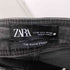 ザラ ZARA THE MARINE STRAIGHT ハイウエストストレートブラックワイドデニム レディース JPN:36