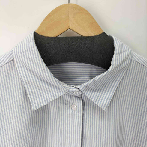 ザラ ZARA ストライプ L/S シャツ レディース import:M