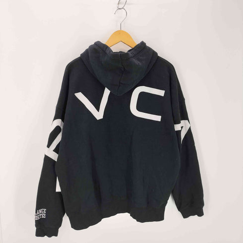 ルーカ RVCA ロゴ刺繍 BIGロゴパーカー メンズ M