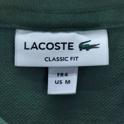 ラコステ LACOSTE CLASSIC FIT 半袖ポロシャツ メンズ M