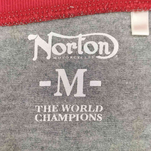 ノートン NORTON 五分袖 ラグランスリーブTシャツ メンズ M