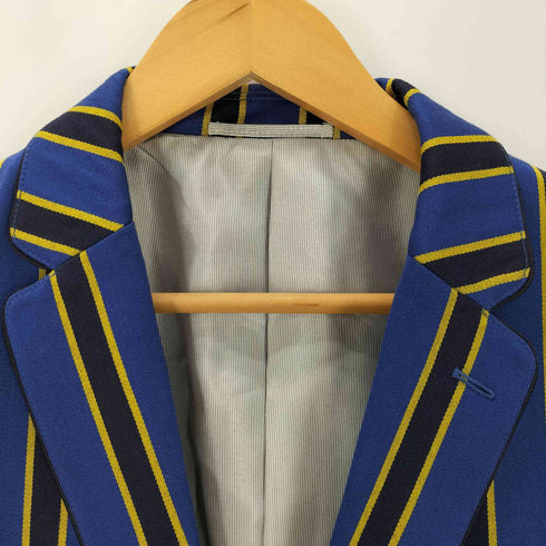 ビューティーアンドユースユナイテッドアローズ BEAUTY & YOUTH UNITED ARROWS 金釦 カラフルストライプ テーラードジャケット メンズ L