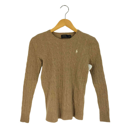 ポロラルフローレン POLO RALPH LAUREN ウールカシミヤ クルーネック ニット レディース import:M