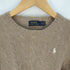 ポロラルフローレン POLO RALPH LAUREN ウールカシミヤ クルーネック ニット レディース import:M