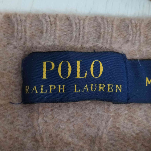 ポロラルフローレン POLO RALPH LAUREN ウールカシミヤ クルーネック ニット レディース import:M
