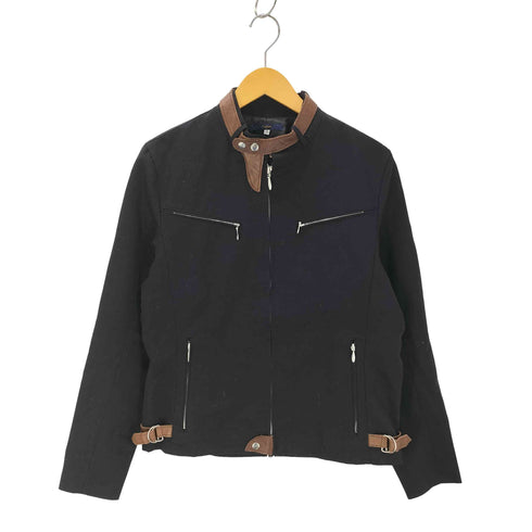 シンプリシテプリュス SIMPLICITE PLUS レザーワークジャケット メンズ 40