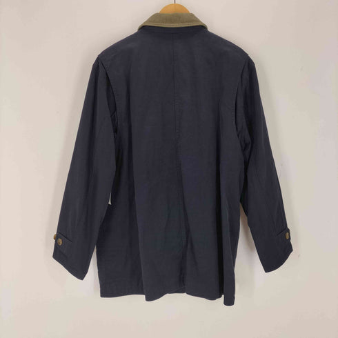 ランズエンド LANDS END 90-00S 襟コーデュロイ ハンティングジャケット レディース import:L