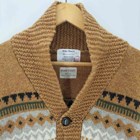 アーバンリサーチ URBAN RESEARCH HAND RAFT クルミボタンカーディガン メンズ 40