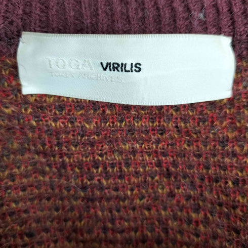 トーガビリリース TOGA VIRILIS MOHAIR JACQUA カーディガン メンズ JPN:XL