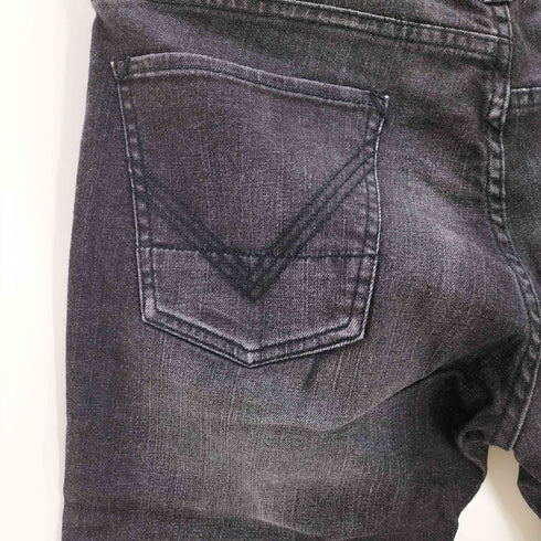 ヴォルコム VOLCOM VORTA ブラックストレートデニム メンズ W32 L32