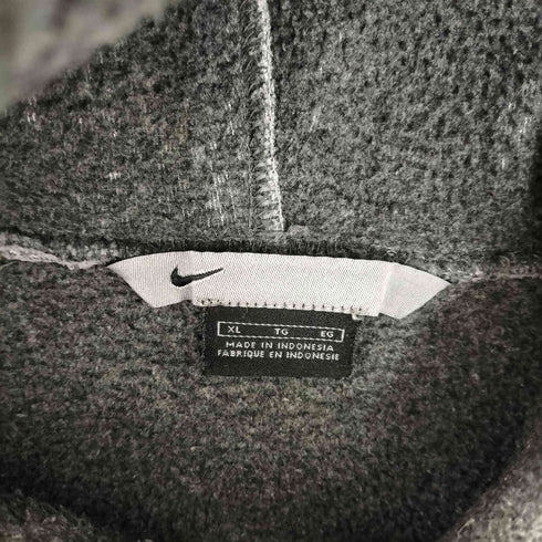 ナイキ NIKE 00S 銀タグ フロント刺繍 フリースパーカー メンズ JPN:XL