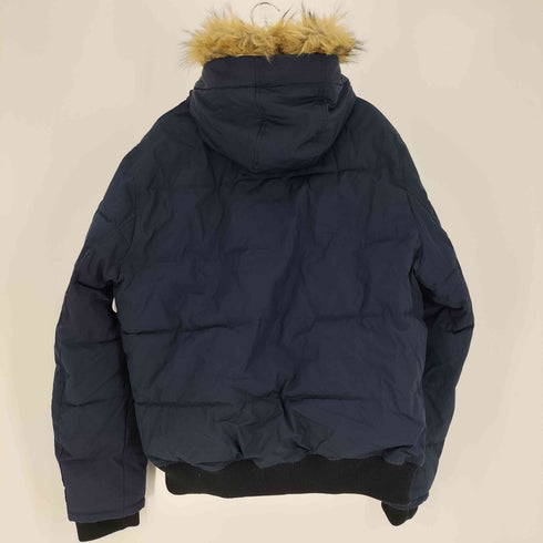 トミーヒルフィガー TOMMY HILFIGER ESSENTIALS HOODED BOMBER JACKET スノーケル フーディー パファー 中綿ジャケット メンズ import:XL