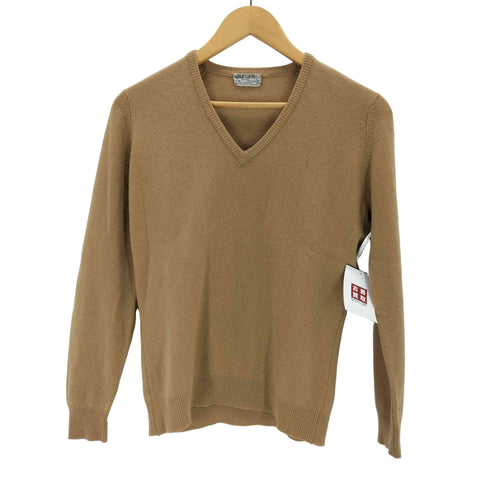 jaeger OLD カシミヤ100 Vネックニット レディース 91cm 36in