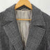 スーツカンパニー THE SUIT COMPANY Sustaina WOOL グレンチェック グレンプレイド柄 ラップコート メンズ L