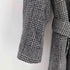 スーツカンパニー THE SUIT COMPANY Sustaina WOOL グレンチェック グレンプレイド柄 ラップコート メンズ L