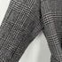 スーツカンパニー THE SUIT COMPANY Sustaina WOOL グレンチェック グレンプレイド柄 ラップコート メンズ L