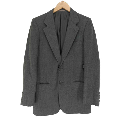 イヴサンローラン Yves Saint Laurent pour homme 2Bウールテーラードジャケット メンズ C94 W80 T175