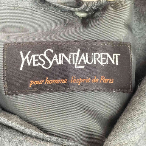 イヴサンローラン Yves Saint Laurent pour homme 2Bウールテーラードジャケット メンズ C94 W80 T175
