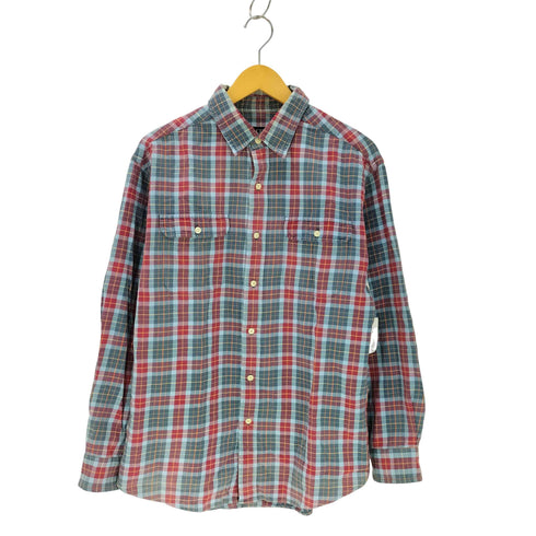 チャップスラルフローレン CHAPS RALPH LAUREN ダブルポケットチェックシャツ メンズ L/G