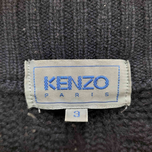 ケンゾーパリス KENZO PARIS ケーブル編みニット メンズ 3