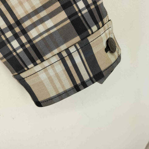 ザラ ZARA チェックビックシルエットジャケット メンズ JPN:XL
