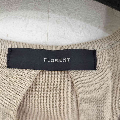 フローレント FLORENT レーヨン混 ロングニットカーディガン レディース FREE