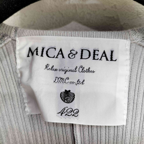 マイカアンドディール MICA&DEAL ニットロングカーディガン レディース JPN:36