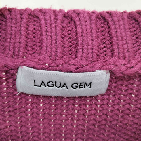 ラグアジェム LAGUA GEM INITIAL COMPACT KNIT レディース FREE