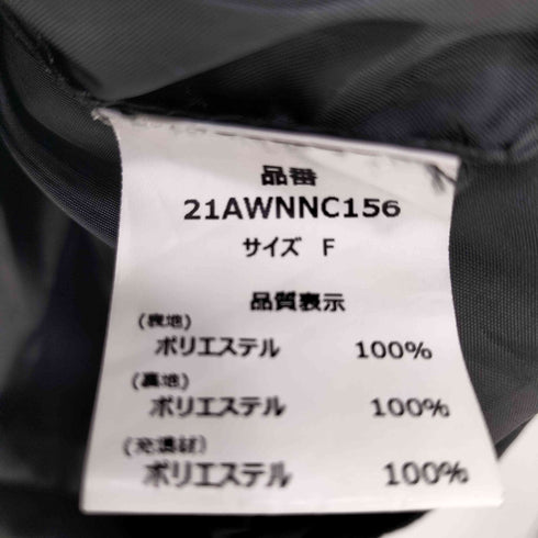 ナルシス NARCISSUS 21AW キルティングジャケット レディース FREE