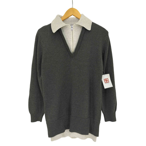 マウジー moussy LAYERED HALF ZIP ミニドレス レディース JPN:1