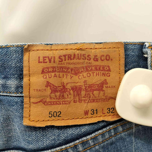 リーバイス Levis 502 ストレートパンツ メンズ w31l32