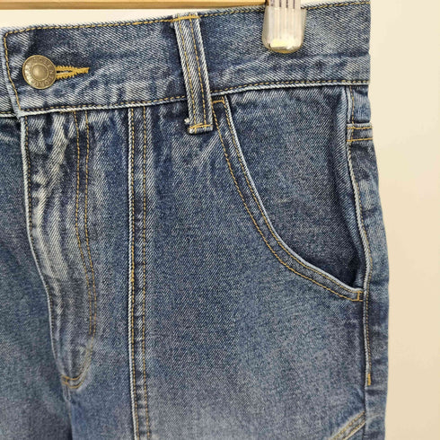 ACLENT ソードステッチストレートデニムパンツ レディース JPN:M