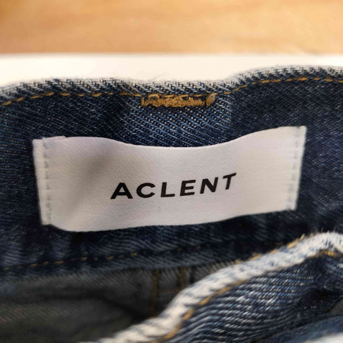 ACLENT ソードステッチストレートデニムパンツ レディース JPN:M
