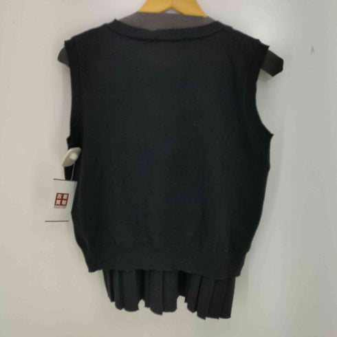 ナルシス NARCISSUS 24SS ニットベスト プリーツミニスカート セットアップ レディース FREE