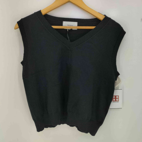 ナルシス NARCISSUS 24SS ニットベスト プリーツミニスカート セットアップ レディース FREE