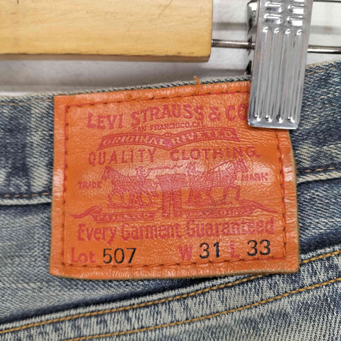 リーバイス Levis CLASSIC LeVI'S 507 ジッパーフライダメージデニムパンツ メンズ US:30-31