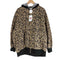 ロデオクラウンズワイドボウル RCWB/RODEO CROWNS WIDE BOWL 21AW HOODED BIG ブルゾン レオパード柄 レディース FREE