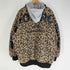ロデオクラウンズワイドボウル RCWB/RODEO CROWNS WIDE BOWL 21AW HOODED BIG ブルゾン レオパード柄 レディース FREE