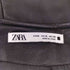 ザラ ZARA ノーカラー フェイクレザージャケット メンズ import:M