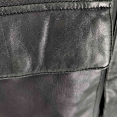 max cady’s Screen Accurate MIDNIGHT RUN Leather Coat Jacket 本革 レザーカバーオール メンズ import:L