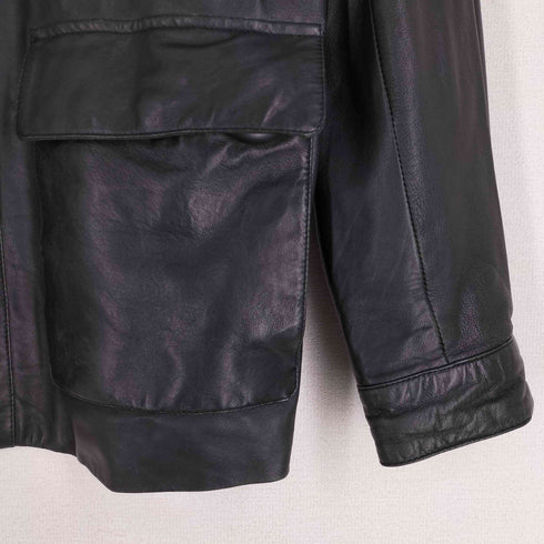 max cady’s Screen Accurate MIDNIGHT RUN Leather Coat Jacket 本革 レザーカバーオール メンズ import:L
