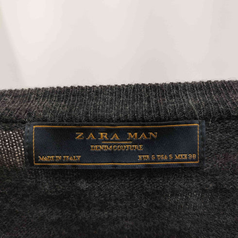 ザラマン ZARA MAN 切替 アクリルウールニット メンズ US S
