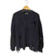 ザラ ZARA ダメージ加工クルーネックニット メンズ JPN:M